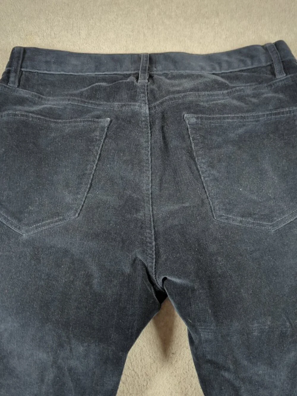 Flint and Tinder Corduroy Pants Men's 31x30 Blue Tapered Fit Stretch